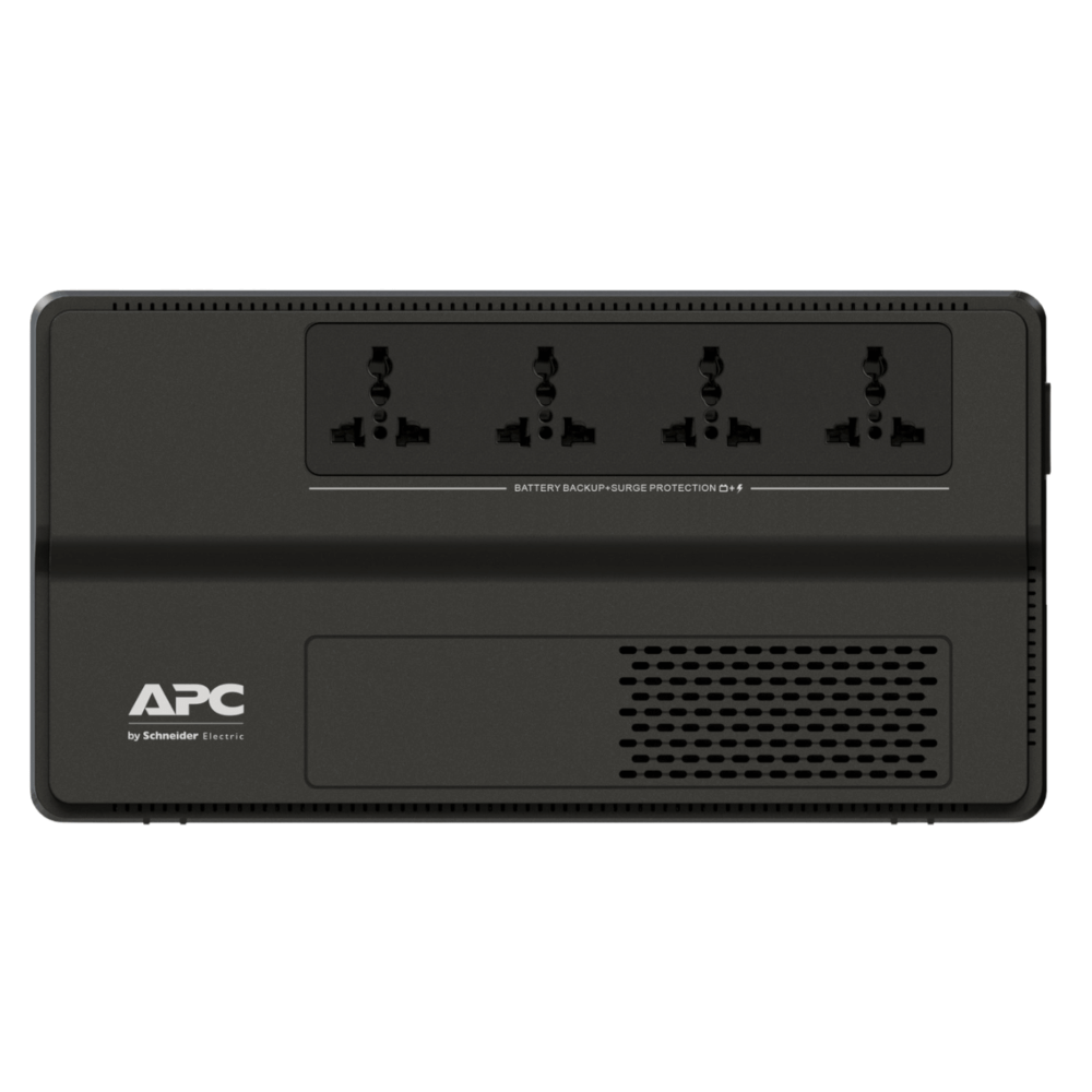 เครื่องสำรองไฟฟ้า APC 500VA 300 วัตต์ รุ่น BV500I-MST EASY UPS 4 ช่อง ป้องกัน ไฟตก ไฟเกิน